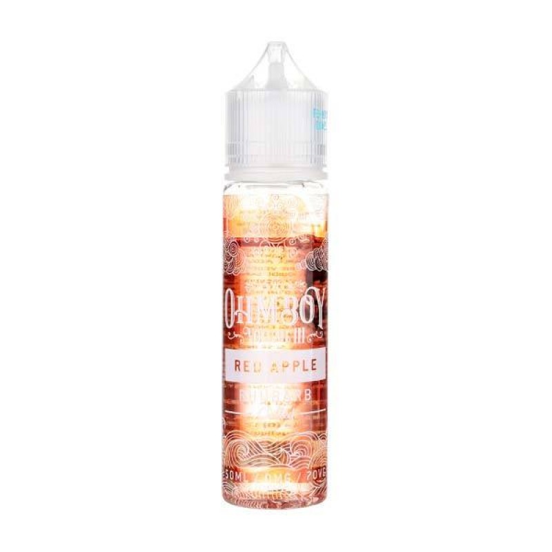 Red Apple Rhubarb Shortfill E-Liquid by Ohm Boy