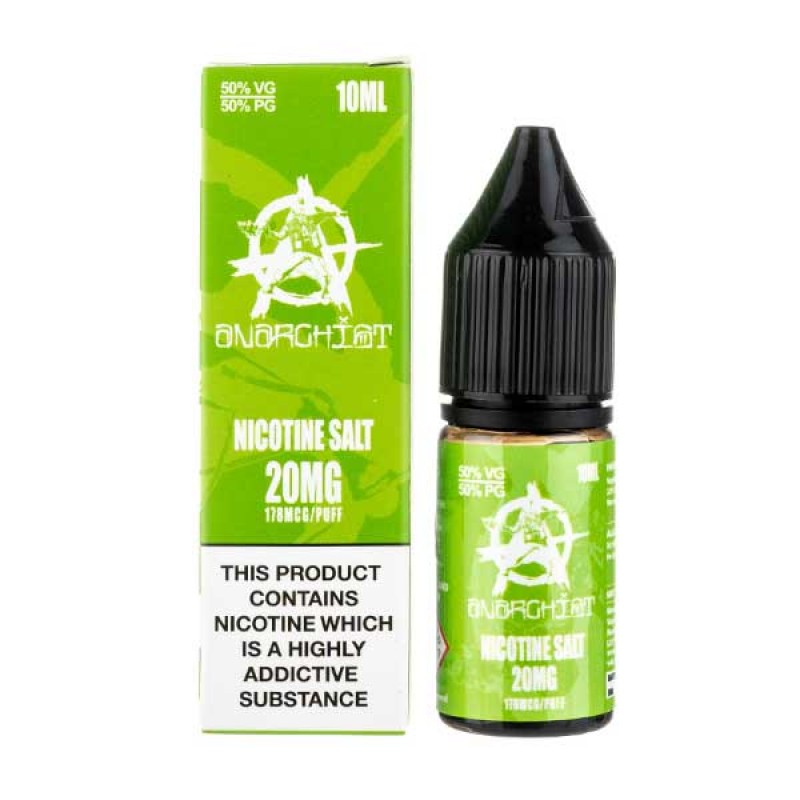 Green Nic Salt E-Liquid by Anarchist