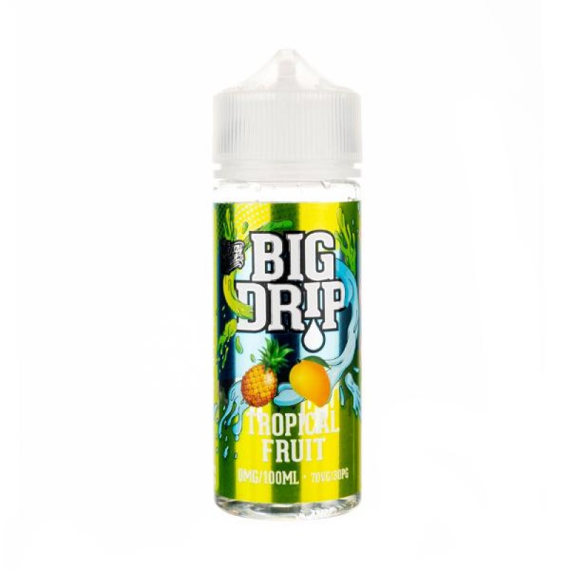 Tropical Fruit 100ml Shortfill E-Liquid by Big Dri...