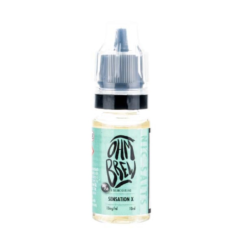 Sensation X Nic Salt E-Liquid by Ohm Brew