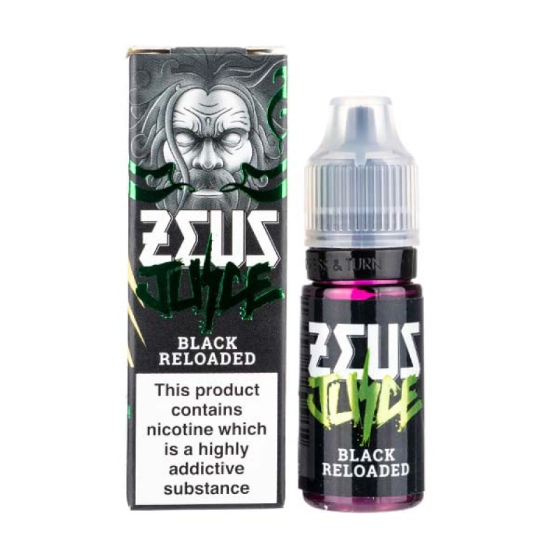 Black Reloaded 70/30 E-Liquid by Zeus Juice