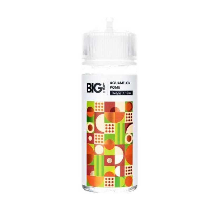 Aquamelon Pome 100ml Shortfill E-Liquid by Big Tas...