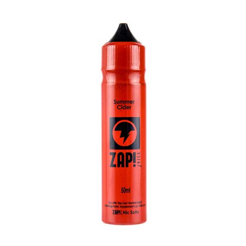Summer Cider Shortfill E-Liquid by Zap! Juice