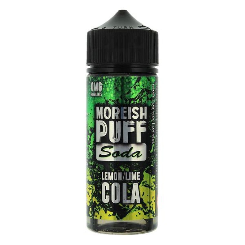 Lemon Lime Cola Shortfill E-Liquid by Moreish Puff