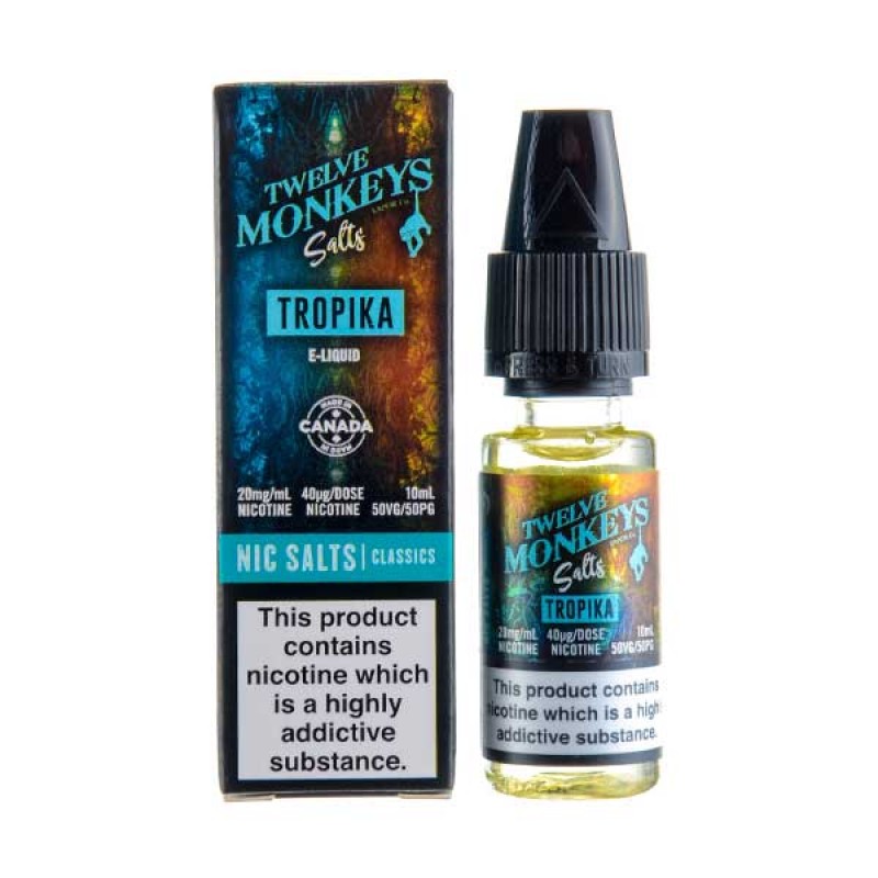 Tropika Nic Salt E-Liquid by Twelve Monkeys