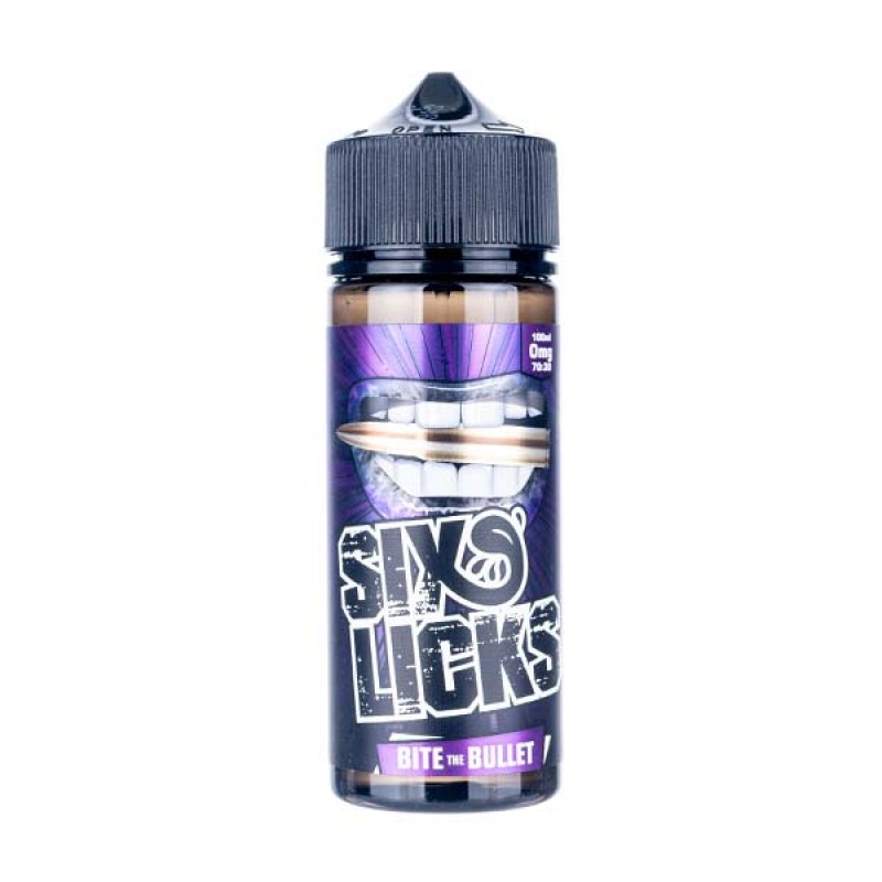 Bite The Bullet 100ml Shortfill E-Liquid by Six Li...