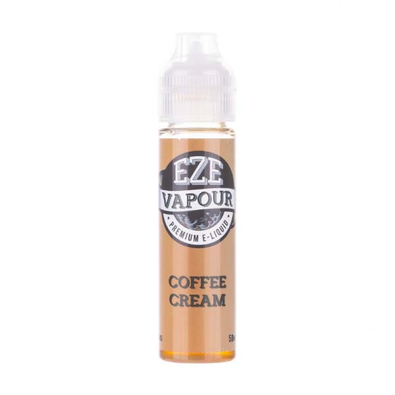 Coffee Cream 50ml Shortfill E-Liquid by EZE Vapour