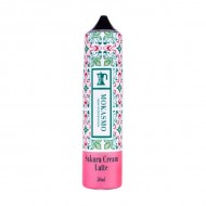 Sakura Cream Latte Shortfill E-Liquid by Mokasmo