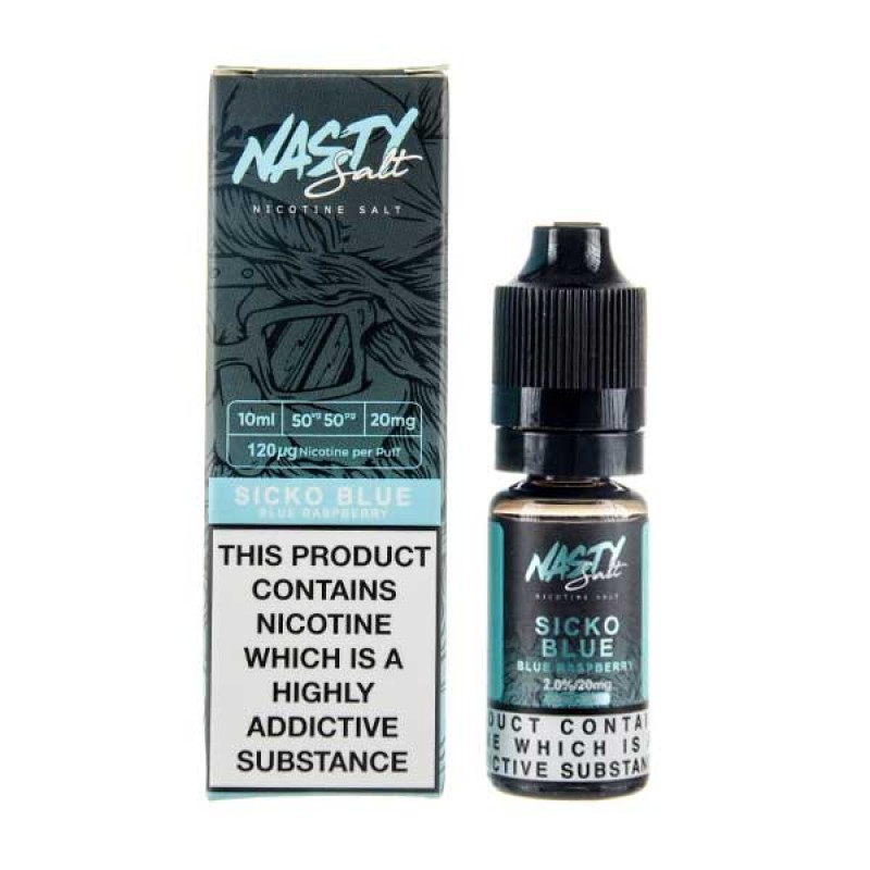 Sicko Blue Nic Salt E-Liquid by Nasty Juice