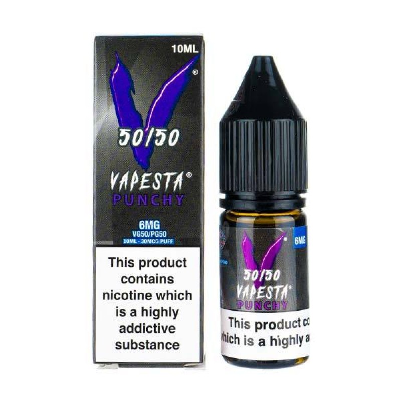 Punchy 50/50 E-Liquid by Vapesta
