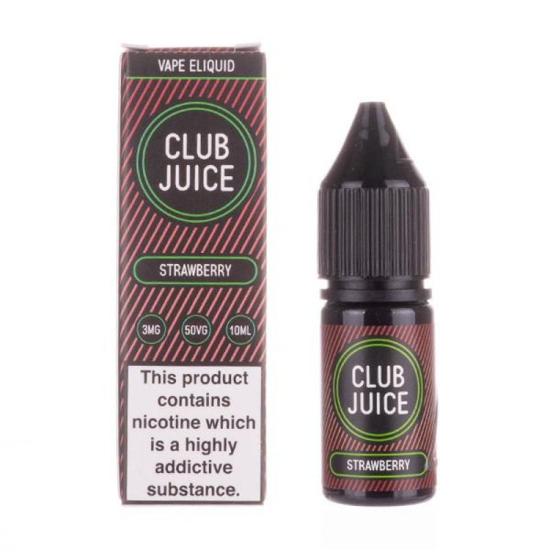 Strawberry E-Liquid by Club Juice