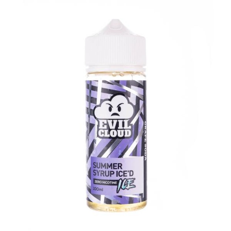 Summer Syrup Ice'd 100ml Shortfill E-Liquid by Evi...